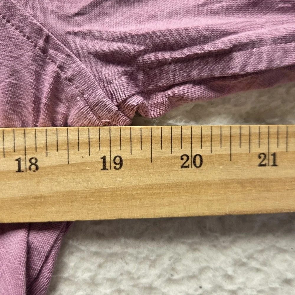 Lululemon Long Sleeve Shirt Womens 6 Purple Crew Neck Yoga Top